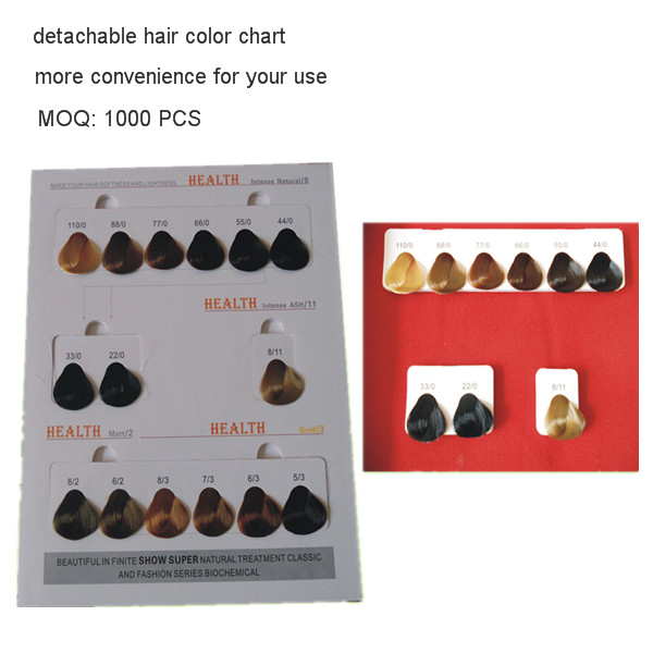 detachable hair color catalogue