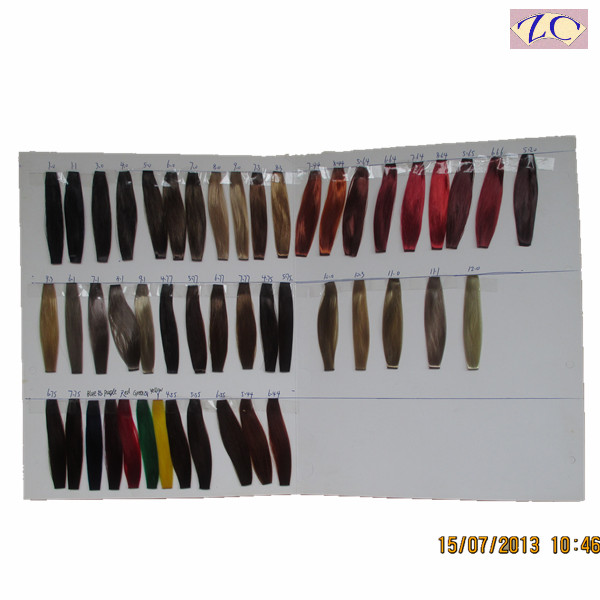 8cm hair color swatches